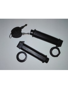 custom acces ricambio coppia lucchetti per borsa laterale modello american inox