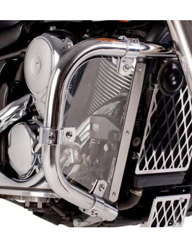 CUSTOM ACCES DEFLETTORI BARRE MOTORE HONDA VT SHADOW 08-09 TRASPARENTE vendita online Como