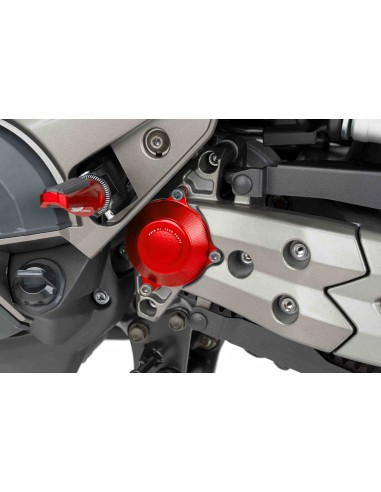 PUIG COPRI-PERNO FORCELLONE KYMCO AK550 17 ROSSO vendita online Como