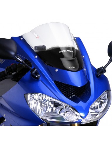 PUIG CUPOLINO RACING SPESSORE 2mm KAWASAKI ZX-10R 2004 TRASPARENTE vendita online Como