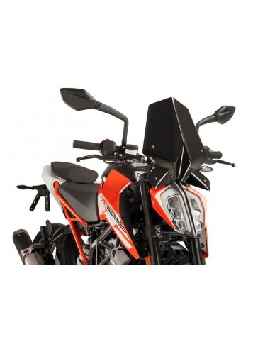 PUIG CUPOLINO NAKED N.G. SPORT KTM 125 DUKE 2017 NERO vendita online Como