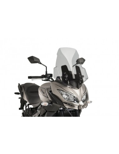 PUIG CUPOLINO TOURING KAWASAKI VERSYS 650 17-18 FUME CHIARO vendita online Como