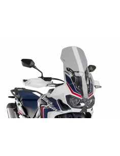 PUIG CUPOLINO TOURING HONDA CRF1000L AFRICA TWIN 2018 FUME CHIARO vendita online Como