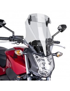 PUIG CUPOLINO TOURING CON VISIERA HONDA NC750S 2018 FUME CHIARO vendita online Como
