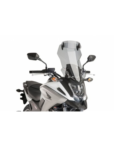 PUIG CUPOLINO TOURING CON VISIERA HONDA NC750X 2018 FUME CHIARO vendita online Como