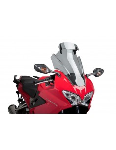 PUIG CUPOLINO TOURING CON VISIERA HONDA VFR800F 2018 FUME CHIARO vendita online Como