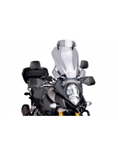 PUIG CUPOLINO TOURING CON VISIERA SUZUKI DL1000 V-STROM 2018 FUME CHIARO vendita online Como