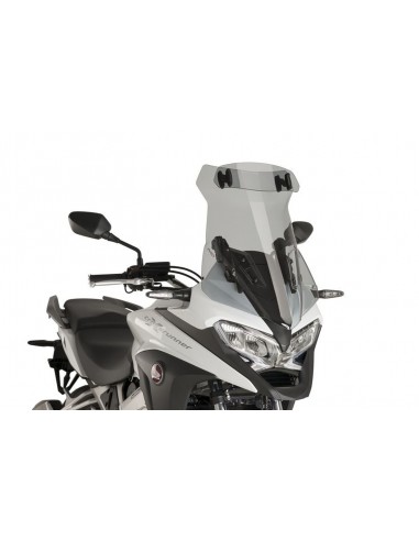 PUIG CUPOLINO TOURING CON VISIERA HONDA CROSSRUNNER 2018 FUME CHIARO vendita online Como