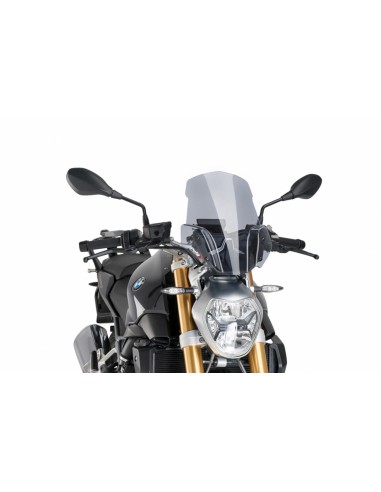 PUIG CUPOLINO NAKED N.G. SPORT-SUPP.ORIG. BMW R1200R 2018 FUME CHIARO vendita online Como