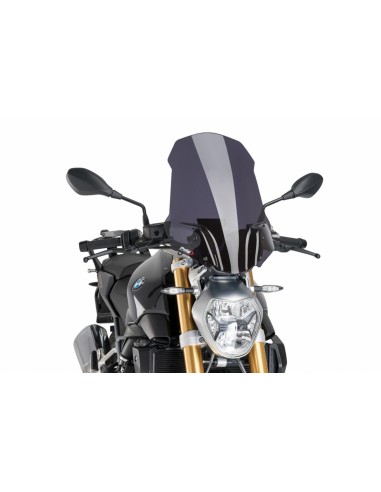 PUIG CUPOLINO NAKED N.G. TOURING-SUPP.ORIG. BMW R1200 R 2018 FUME SCURO vendita online Como