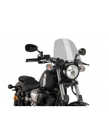 PUIG CUPOLINO NAKED N.G. TOURING YAMAHA XV950/R 2016 FUME CHIARO vendita online Como