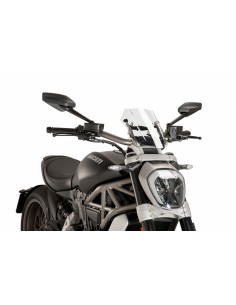 PUIG CUPOLINO NAKED N.G. SPORT DUCATI X DIAVEL 2018 TRASPARENTE vendita online Como