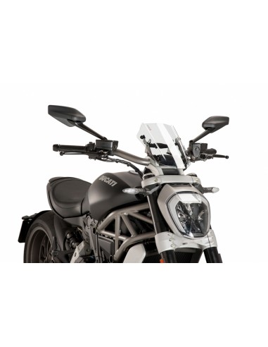 PUIG CUPOLINO NAKED N.G. SPORT DUCATI X DIAVEL S 2018 TRASPARENTE vendita online Como