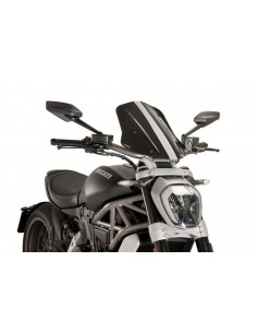 PUIG CUPOLINO NAKED N.G. TOURING DUCATI X DIAVEL S 2017 NERO vendita online Como