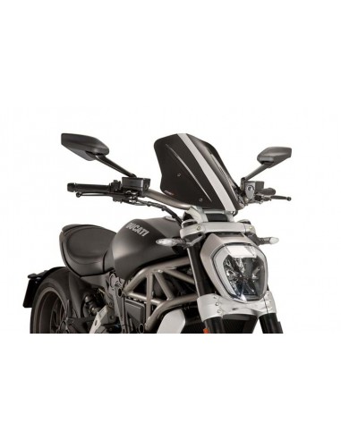 PUIG CUPOLINO NAKED N.G. TOURING DUCATI X DIAVEL S 2017 NERO vendita online Como