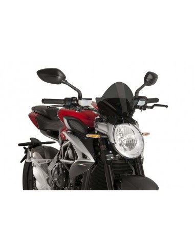 PUIG CUPOLINO NAKED N.G. SPORT MV AGUSTA BRUTALE 800 2018 FUME SCURO vendita online Como