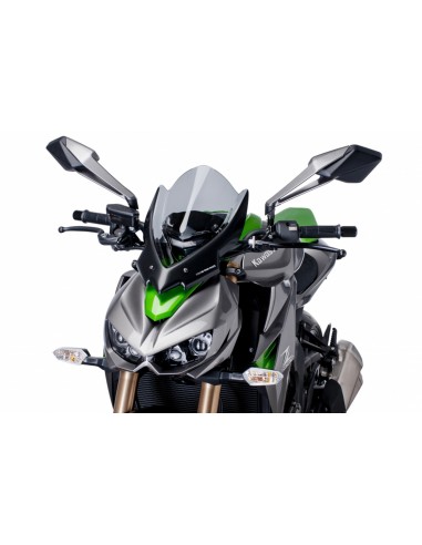PUIG CUPOLINO NAKED N.G. TOURING KAWASAKI Z1000R 2017 FUME CHIARO vendita online Como