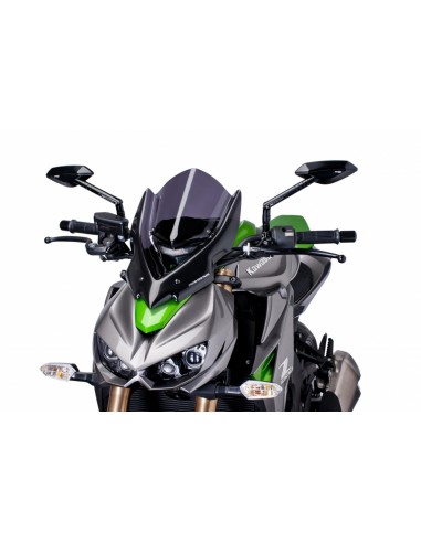 PUIG CUPOLINO NAKED N.G. TOURING KAWASAKI Z1000R 2017 FUME SCURO vendita online Como