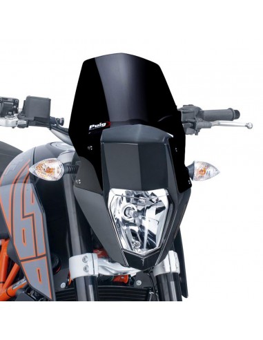 PUIG CUPOLINO NAKED N.G. SPORT KTM 690 DUKE R 2016 NERO vendita online Como