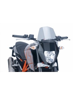 PUIG CUPOLINO NAKED N.G. SPORT KTM 690 DUKE R 2018 FUME CHIARO vendita online Como