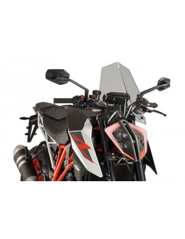 PUIG CUPOLINO NAKED N.G. SPORT KTM 1290 SUPERDUKE R 2018 FUME CHIARO vendita online Como