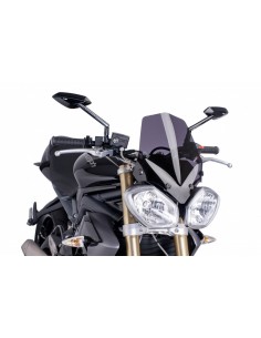 PUIG CUPOLINO NAKED N.G. SPORT TRIUMPH STREET TRIPLE R 2016 FUME SCURO vendita online Como