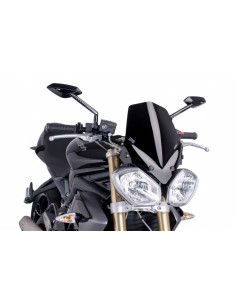 PUIG CUPOLINO NAKED N.G. SPORT TRIUMPH STREET TRIPLE R 2015 NERO vendita online Como