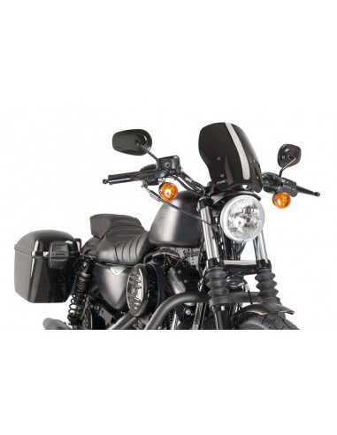 PUIG CUPOLINO NAKED N.G. TOURING HARLEY D. SPORTSTER 1200 SUPERLOW 14-17 NERO vendita online Como