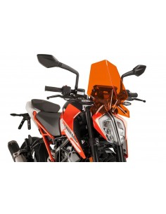 PUIG CUPOLINO NAKED N.G. SPORT KTM 390 DUKE 17-18 ARANCIONE vendita online Como