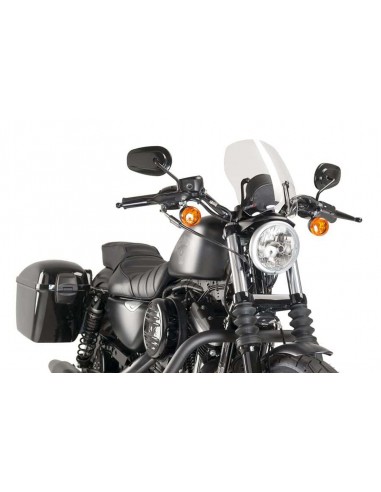 PUIG CUPOLINO NAKED N.G. TOURING HARLEY D. SPORTSTER 883R ROADSTER 2017 TRASPARENTE vendita online Como