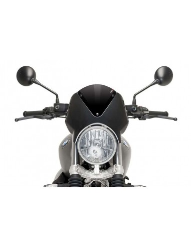 PUIG CUPOLINO RETRO BMW R NINE T SCRAMBLER 2018 NERO-NERO vendita online Como
