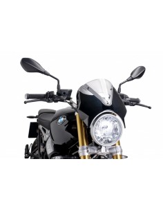 PUIG CUPOLINO RETRO BMW R NINE T PURE 2017 TRASPARENTE-NERO vendita online Como