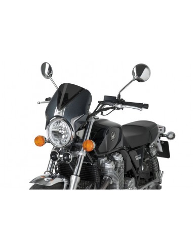 PUIG CUPOLINO RETRO HONDA CB1100RS/EX 2018 FUME SCURO-CARBON vendita online Como
