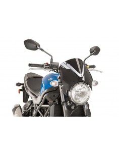PUIG CUPOLINO RETRO SUZUKI SV650 2018 NERO-NERO vendita online Como