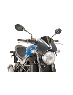 PUIG CUPOLINO RETRO SUZUKI SV650 2018 NERO-CARBON vendita online Como