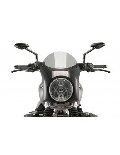 PUIG CUPOLINO SEMICARENATO BMW R NINE T SCRAMBLER 2018 FUME CHIARO-NERO vendita online Como