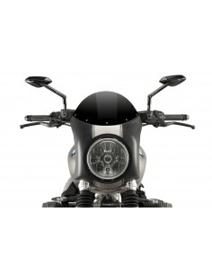 PUIG CUPOLINO SEMICARENATO BMW R NINE T SCRAMBLER 2018 NERO-NERO vendita online Como