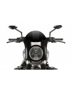 PUIG CUPOLINO SEMICARENATO BMW R NINE T SCRAMBLER 2018 NERO-CARBON vendita online Como