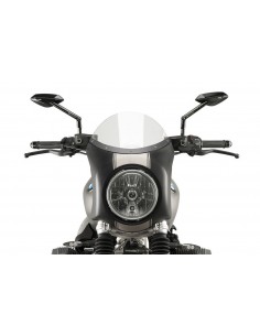PUIG CUPOLINO SEMICARENATO BMW R NINE T SCRAMBLER 2018 TRASPARENTE-NERO vendita online Como
