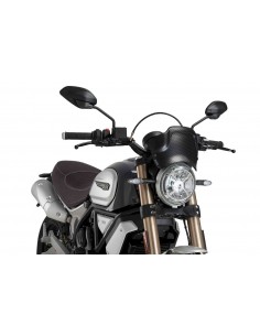 PUIG CARENATURA FRONTALE DUCATI SCRAMBLER DESERT SLED 2018 CARBON LOOK vendita online Como