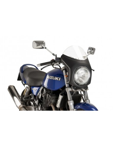 PUIG CUPOLINO SEMICARENATO TRIUMPH STREET TWIN 2017 TRASPARENTE-NERO vendita online Como
