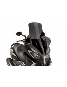 PUIG CUPOLINO V-TECH LINE TOURING KYMCO NEW DOWNTOWN 125i 2016 FUME SCURO vendita online Como