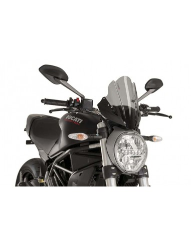 PUIG CUPOLINO NAKED N.G. TOURING DUCATI MONSTER 1200 R 2017 FUME SCURO vendita online Como