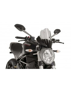 PUIG CUPOLINO NAKED N.G. TOURING DUCATI MONSTER 1200/S 14-16 FUME CHIARO vendita online Como