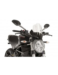 PUIG CUPOLINO NAKED N.G. TOURING DUCATI MONSTER 797 17-18 TRASPARENTE vendita online Como