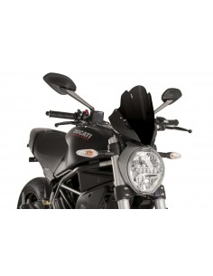 PUIG CUPOLINO NAKED N.G. TOURING DUCATI MONSTER 821/STRIPE 14-18 NERO vendita online Como