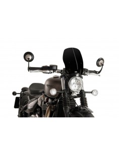 PUIG CUPOLINO NAKED N.G. TOURING TRIUMPH BONNEVILLE BOBBER 2018 NERO vendita online Como