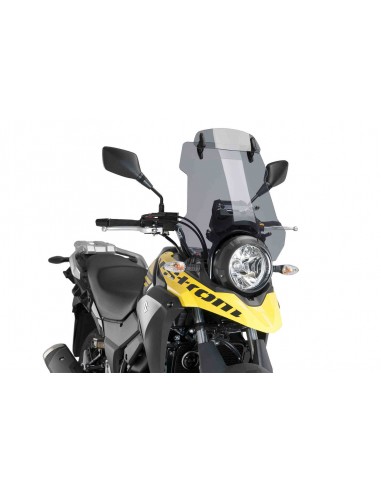 PUIG CUPOLINO TOURING CON VISIERA SUZUKI DL250 V-STROM 17-18 FUME CHIARO vendita online Como