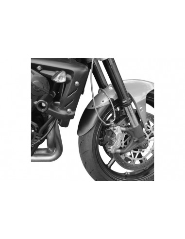PUIG ESTENSIONE PARAFANGO ANTERIORE TRIUMPH STREET TRIPLE 2018 NERO OPACO vendita online Como