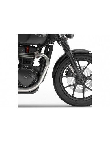 PUIG ESTENSIONE PARAFANGO ANTERIORE TRIUMPH STREET TWIN 2018 NERO OPACO vendita online Como